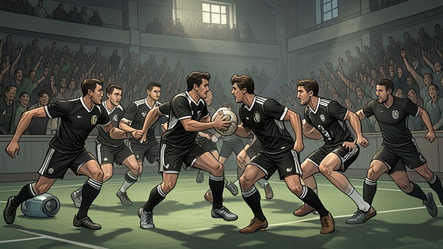 The First Humiliation from "Player Manager: A Sports Progression Fantasy". The First Humiliation Manchester City’s youth team dismantles the Met Heads through rehearsed possession and positional discipline.