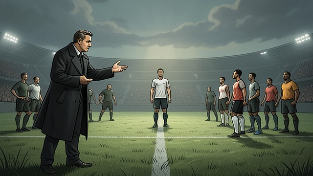 The Tactical Reversal from "Player Manager: A Sports Progression Fantasy". The Tactical Reversal Max studies City’s predictable commitment to possession and designs a false midfield to exploit it.