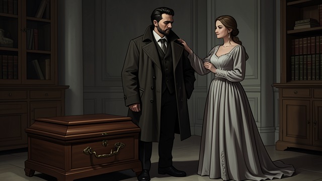 Charles’s Grief from "Player Manager: A Sports Progression Fantasy". Charles’s Grief Watching Charles beside his mother’s coffin makes Max recognize the human weight beneath public ceremony.