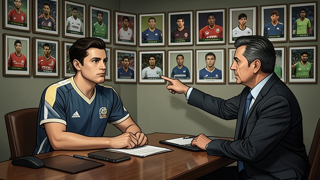 The First Masterclass from "Player Manager: A Sports Progression Fantasy". The First Masterclass James participates cautiously in Max’s session and observes the football culture around him.