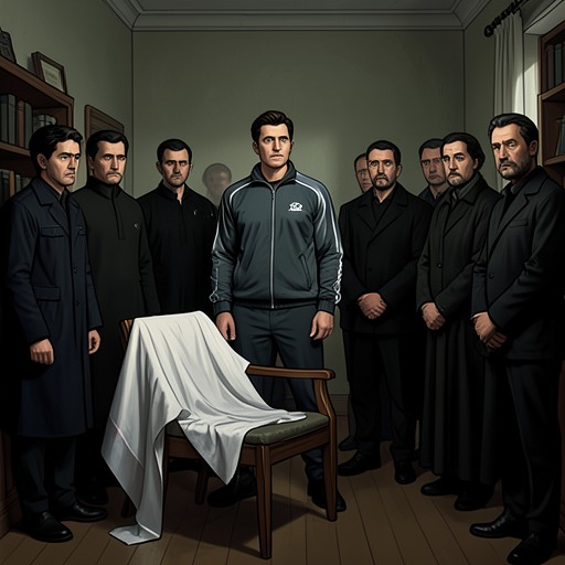 The Queen’s Interruption from "Player Manager: A Sports Progression Fantasy". This thread follows how the death of Elizabeth II interrupts Max’s football economy and redirects his understanding of public ritual.