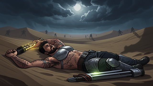The Gunman Returns from "Gunsoul". The Gunman Returns Yuan awakens in the desert transformed into the Gunman, with the Gun’s power now under his control.