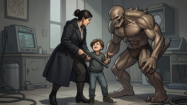 A Protective Promise from "Gunsoul". A Protective Promise Yuan refuses to surrender Holster when the Rad-Hag demands her as a sacrifice.