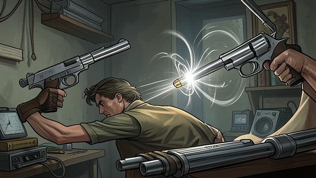 A Near Perfect Shot from "Gunsoul". A Near Perfect Shot Yuan uses Arc’s silver bullet against Revolver, believing it can free his friend from the Gun.