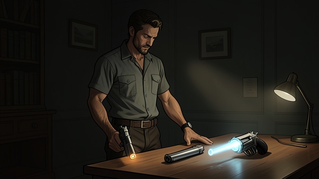 The Last Shot from "Gunsoul". The Last Shot Yuan discovers that Arc’s bullet failed to destroy Revolver’s original core and that the Gun is returning.