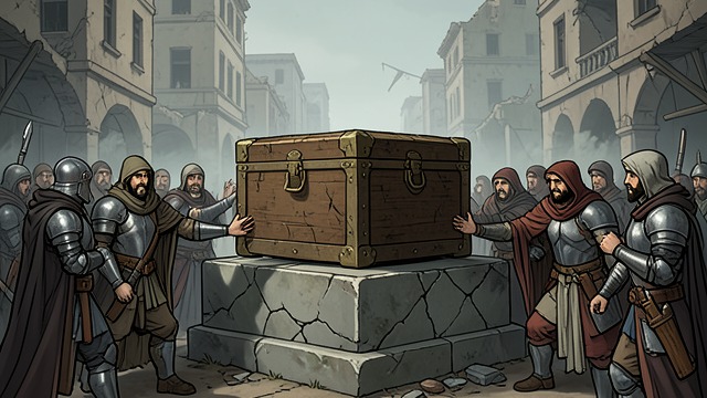 A Sealed Demigod from "Gunsoul". A Sealed Demigod Mordiggian identifies the cube as the prison of the Nuke’s avatar.