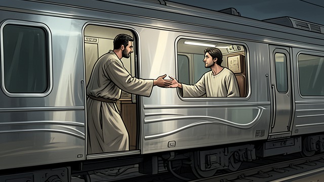 A Train That Answers from "Gunsoul". A Train That Answers Holster senses that the spirit-train is waiting for her and helps Yuan board it.