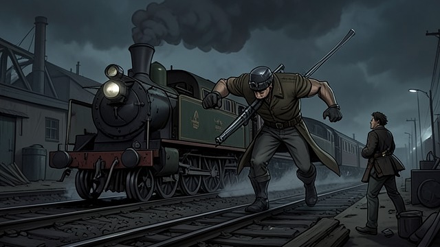 The Chase Begins from "Gunsoul". The Chase Begins The Gun catches up to the spirit-train as Yuan’s group tries to travel away from danger.