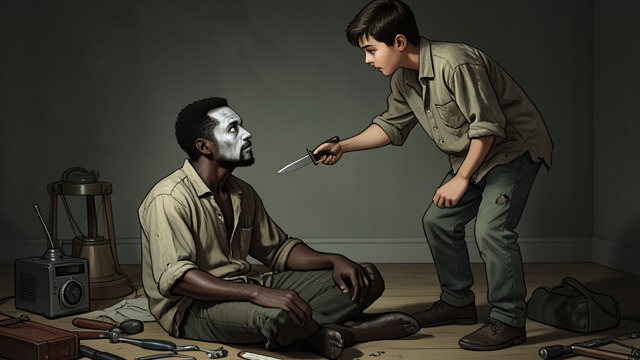 The Gun’s Prisoner from "Gunsoul". The Gun’s Prisoner Revolver becomes the Gun’s host and struggles to resist its urge to kill anyone he encounters.