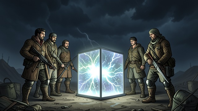 The Nuke Contained from "Gunsoul". The Nuke Contained Yuan and his allies secure the Cube of Natho after Manhattan’s core is destroyed.