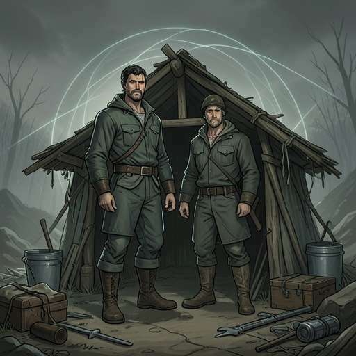 Holster’s Bond With the Train from "Gunsoul". Holster and Orient build a relationship through shared sensitivity to feng shui, mutual protection, and their work making a home for survivors.