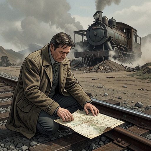 The Lost Age Behind the Wasteland from "Gunsoul". Accounts of the Lost Age complicate the idea that the apocalypse was a simple fall from a better civilization.