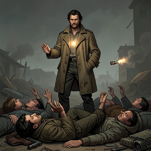 Yuan’s Return as Shepherd from "Gunsoul". Yuan’s postmortem transformation gives him a new responsibility to guide those killed by firearms rather than perpetuate their revenge.