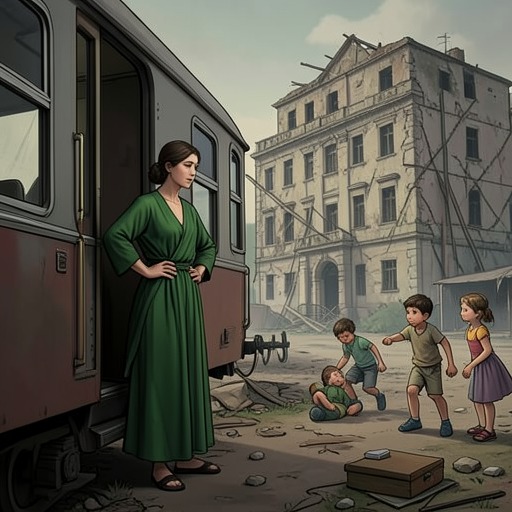 A New Generation at Train-Town from "Gunsoul". The epilogue follows Holster’s growth into a capable cultivator and rescuer within the family and community Yuan helped establish.