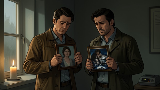 The Mutual Trigger from "My Dark Mate: A Rejected Mate Werewolf Shifter Romance". The Mutual Trigger Recognition Ren sees Caleb's portraits and recognizes the grief of losing a life that never became safe.