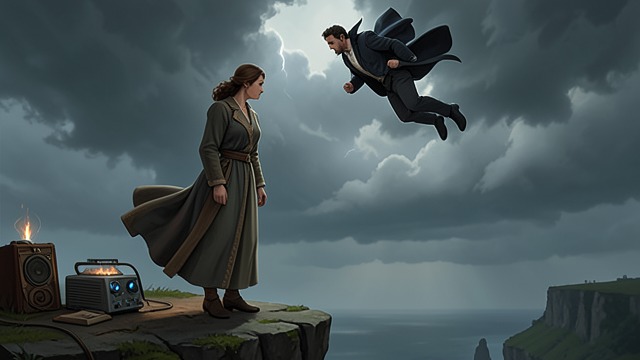 The Apparent Death from "My Dark Mate: A Rejected Mate Werewolf Shifter Romance". The Apparent Death Pursuit Shane chases Ren through a storm and falls from the cliff after lunging at her. The event appears to end his threat.