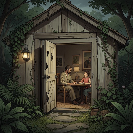The Meaning of Home from "My Dark Mate: A Rejected Mate Werewolf Shifter Romance". This flow traces home as a contested space that moves from trauma and abandonment toward shared belonging.