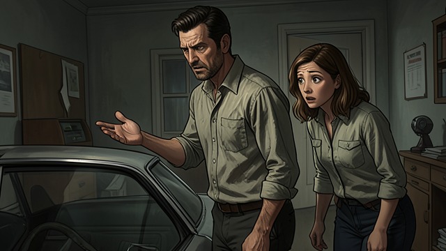 Dawkins’ False Help from "Dead Shot". An Accident That Wasn’t Misleading Scene Jake Dawkins tells Kelly Mendoza that Cal Murphy’s wrecked car is empty and that Cal may be dead.