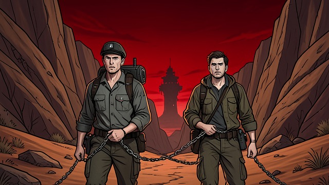 Canyon Destination from "Dead Shot". The Final Trap Handcuffed Reporters Elliott Mercer transports Cal Murphy and Kelly Mendoza toward Cold River Canyon under the pretense of a controlled…