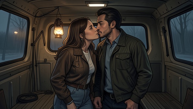 A Kiss for Luck from "Dead Shot". Affection in Flight Brief Tenderness While preparing to escape Yukon Grant’s truck, Kelly Mendoza kisses Cal Murphy on the cheek.