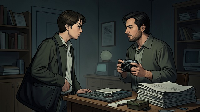 Professional Trust from "Dead Shot". Reading the Same Signs Mutual Suspicion Cal Murphy and Kelly Mendoza recognize that Hunter Jones is hiding information.