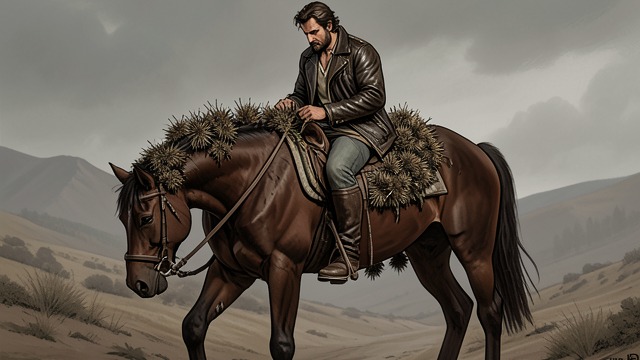 Rules Against Reporters from "Dead Shot". Burrs in the Saddle Gold’s Metaphor Nathan Gold describes reporters as burrs in his saddle.