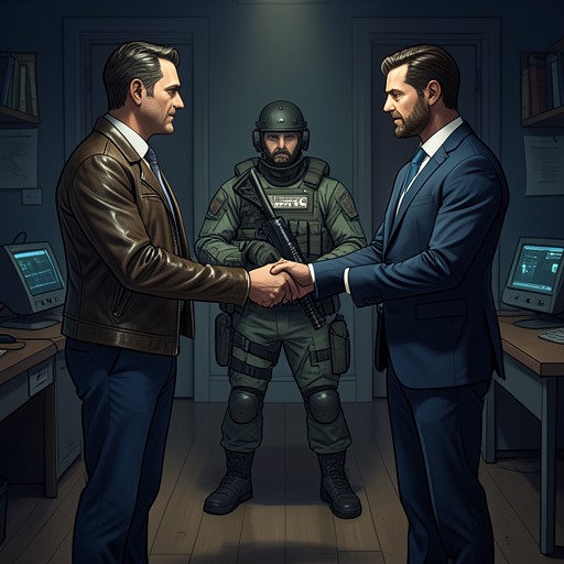 Cal and Kelly’s Partnership from "Dead Shot". This flow follows the relationship between Cal Murphy and Kelly Mendoza as professional attraction becomes trust forged under mortal danger.