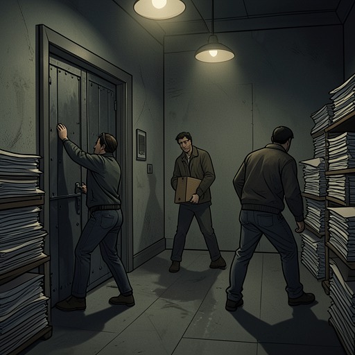 The Destruction of Evidence from "Dead Shot". This flow traces how every faction tries to control, erase, or preserve evidence as the case moves from hidden wounds to public revelation.