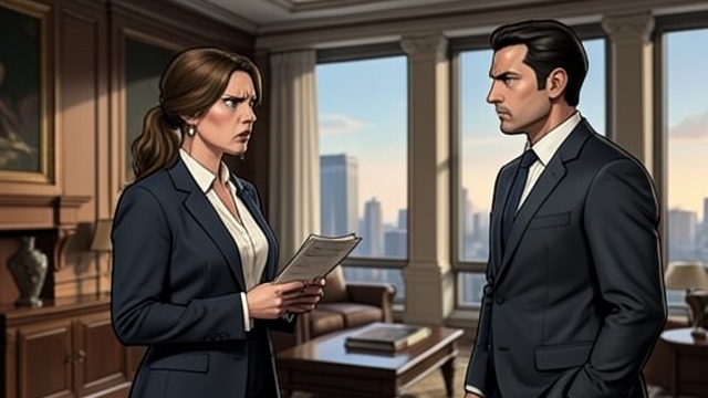 The Confrontation at Home from "The CEO’s Baby Girl: A Workplace Reverse Harem Romance (Age-Gap Billionaire Obsessions)". The Confrontation at Home Naming the deception Ariella returns to Dominic’s penthouse carrying the file and confronts him with the evidence.