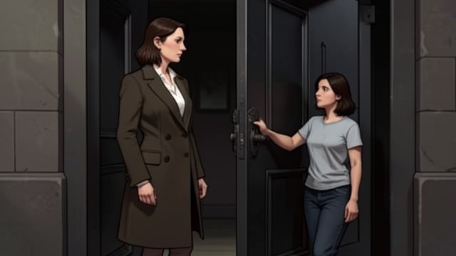 Suspicion Between Employer and Assistant from "Call Me Yours". Suspicion Between Employer and Assistant Trust challenged Kayla asks Jessica whether she stole the paintings. Jessica denies it, and Kayla remains unconvinced.