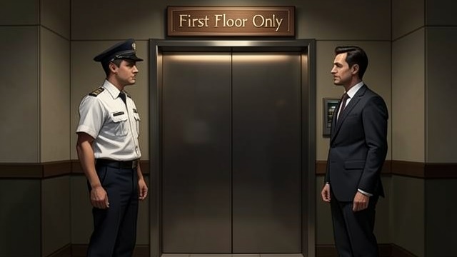 Access and Suspicion from "Call Me Yours". Access and Suspicion A divided workplace Housekeeping staff work on the first floor and cannot use the private elevator.
