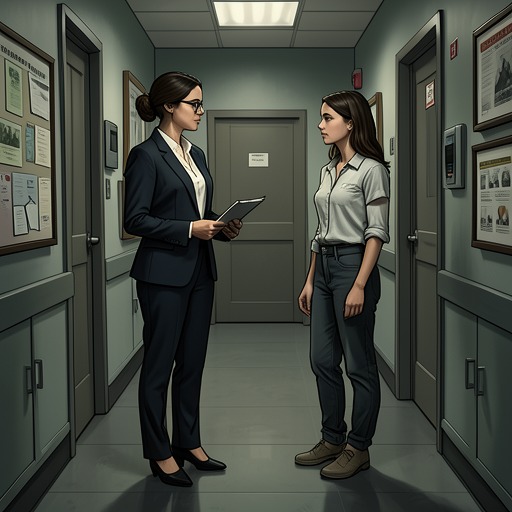 Jessica and Kayla’s Unequal Partnership from "Call Me Yours". This flow traces the complicated employer-assistant relationship that gives Jessica unusual access to Kayla while enabling both care and exploitation.