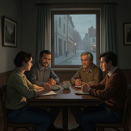 Recovery Through Family Support from "Call Me Yours". This flow traces how Jamie’s support network grows from Jessica’s solitary caregiving into a broader family effort that sustains his recovery.