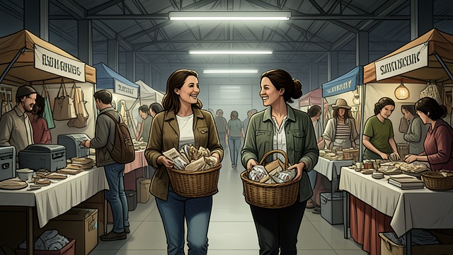 Craft Trips from "Are We Having Fun Yet". Work Away From Home Kay Willis travels with a friend to craft shows, where labor becomes enjoyable through companionship.