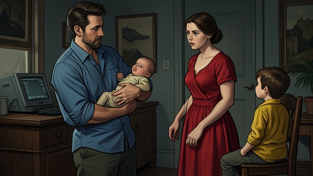 Traditional Expectations from "Are We Having Fun Yet". A Limited Model of Fatherhood Bub Willis inherits a culture in which men are expected to provide rather than handle infants.