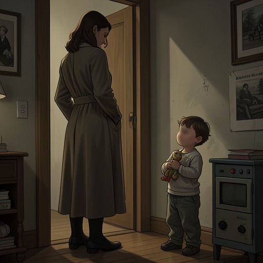 Guilt and Its Refusal from "Are We Having Fun Yet". This flow traces parental guilt from a universal pressure into a deliberate decision to apologize, correct, and move forward.