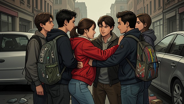 Found Family from "My Vampire Love (Completed)". Found Family Instant Alliance Kris befriends Jenifer by defending her from a hostile student.