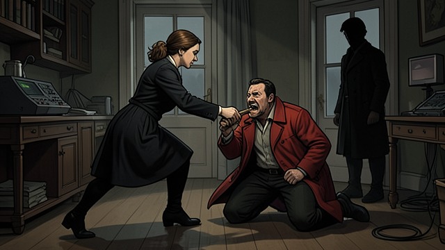 Final Defeat from "My Vampire Love (Completed)". Final Defeat Power Reversal Jenifer attacks Zane with newly awakened strength. The former victim becomes the dominant combatant.