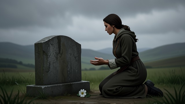 The Grave Visit from "My Vampire Love (Completed)". The Grave Visit Ritual Goodbye Jenifer visits Daren’s grave and speaks the words she avoided for months. Katalin creates a protected space for grief.
