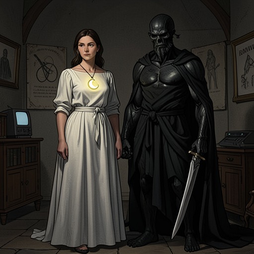 Beauty and Violence from "My Vampire Love (Completed)". This flow examines how the novel repeatedly places beauty beside danger, especially through vampires, symbols, and supernatural power.
