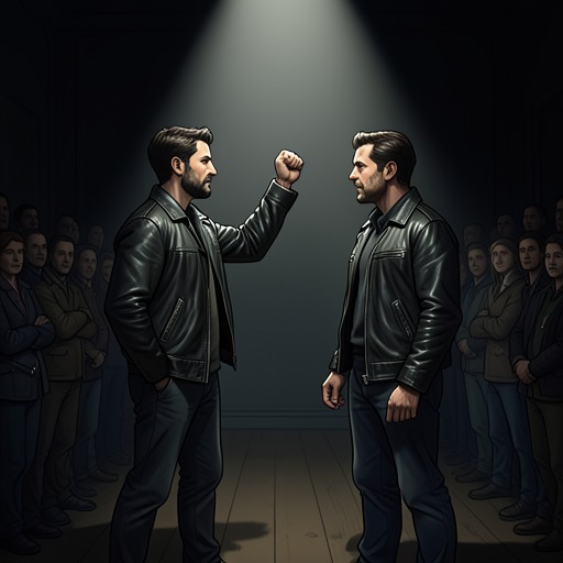 Daren and Zane’s Rivalry from "My Vampire Love (Completed)". This flow traces the cycle of mate-loss revenge that links Daren’s death to Zane’s eventual destruction.