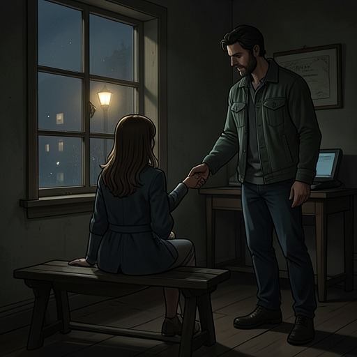 Kris and Jenifer’s Friendship from "My Vampire Love (Completed)". This flow follows Kris’s return from distant friend to grieving sister-figure who helps Jenifer accept survival and future love.
