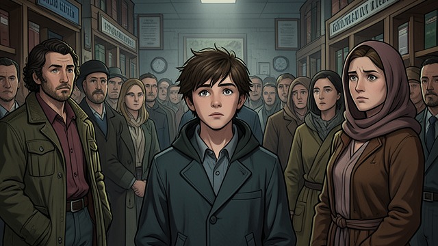 Home Without Return from "The People Upstairs". Home Without Return Imagined Acceptance Terence hopes that everyone on Milotis will be like him. His fantasy answers the shame produced by human exposure.
