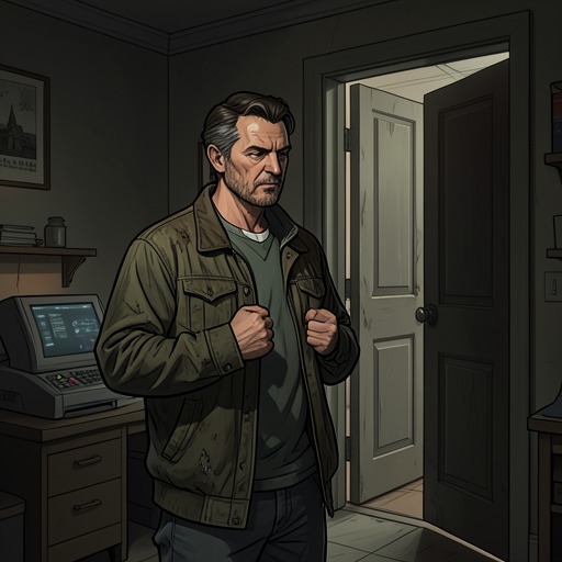 Dan's Practical Resistance from "The People Upstairs". This flow traces Dan Greene's movement from opposition to the pregnancy plan toward reluctant acceptance of its consequences.