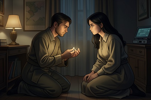 Andrew proposes marriage to Ryanna from "Expecting The CEO's Baby - The Complete Series: BWWM Interracial Billionaire Pregnancy Romance". Andrew proposes marriage to Ryanna during a private conversation that begins as an attempt to revise their unconventional childbearing arrangement.