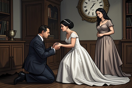 Andrew’s second marriage proposal and reconciliation with Ryanna from "Expecting The CEO's Baby - The Complete Series: BWWM Interracial Billionaire Pregnancy Romance". Andrew’s second marriage proposal and reconciliation with Ryanna are the decisive emotional reversal through which their contractual arrangement becomes an…