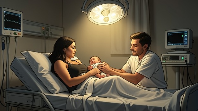Birth of AJ from "Expecting The CEO's Baby - The Complete Series: BWWM Interracial Billionaire Pregnancy Romance". The Child Arrives Surgical Delivery A breech presentation leads to a C-section rather than Ryanna’s planned natural birth.
