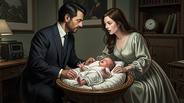 AJ’s Arrival from "Expecting The CEO's Baby - The Complete Series: BWWM Interracial Billionaire Pregnancy Romance". Legacy Made Flesh A New Name Andrew Gerald Rutledge Jr.