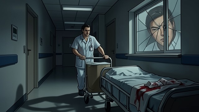 Human Work from "A History of the Vampire in Popular Culture". Human Work Hospital Routine Mitchell works as a hospital porter and uses ordinary labor to remain close to human life.