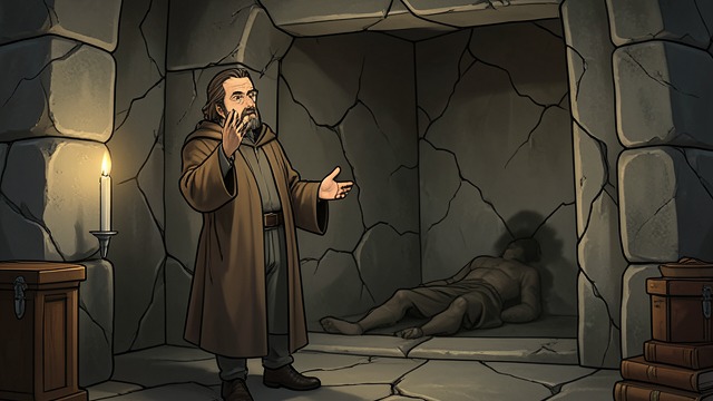 The Tomb’s Destruction from "A History of the Vampire in Popular Culture". The Tomb’s Destruction Vordenburg’s Knowledge Baron Vordenburg identifies the connection between the vampire’s identities and her burial place.